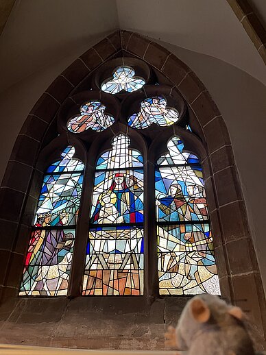 Weihnachtsfenster Foto: Kirchbauverein